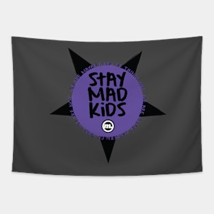 Stay Mad Kids Tapestry