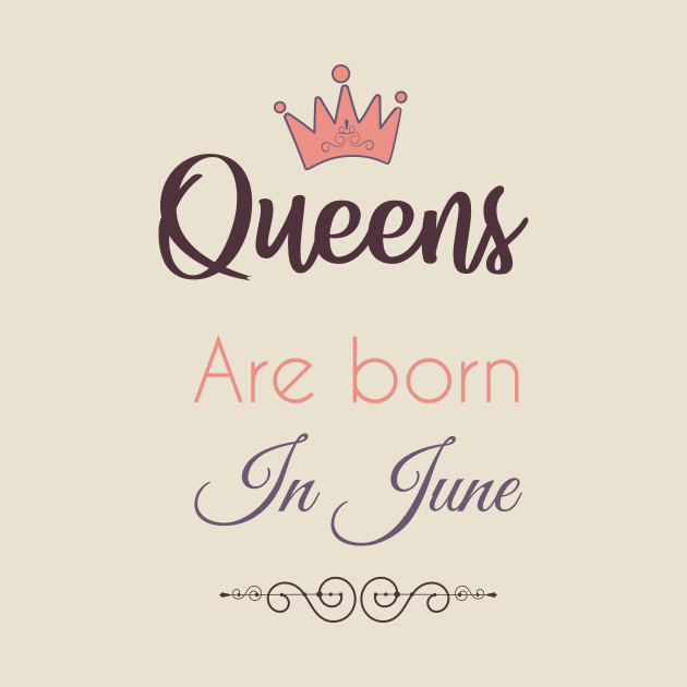 Queens are born in june by kikibul