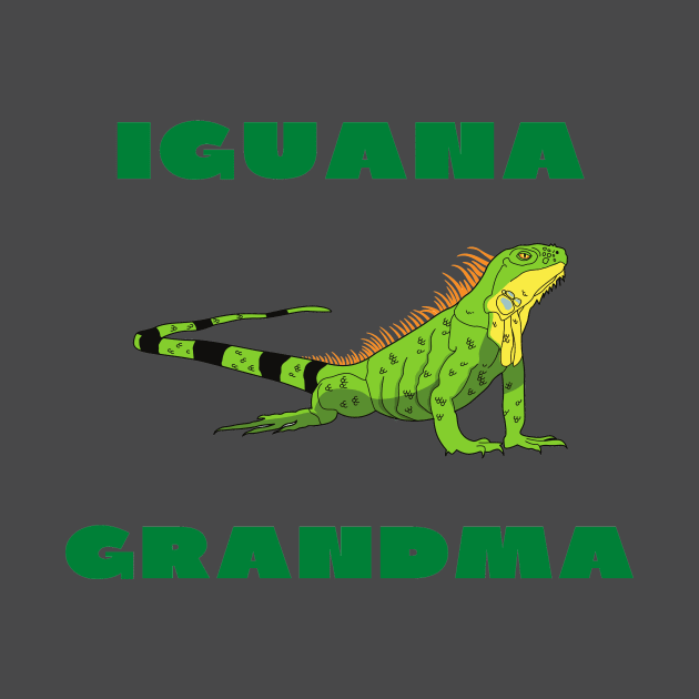 Iguana grandma funny by IOANNISSKEVAS
