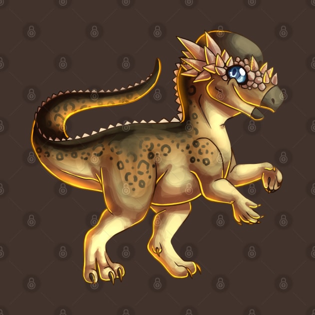 Pachycephalosaurus by cometkins