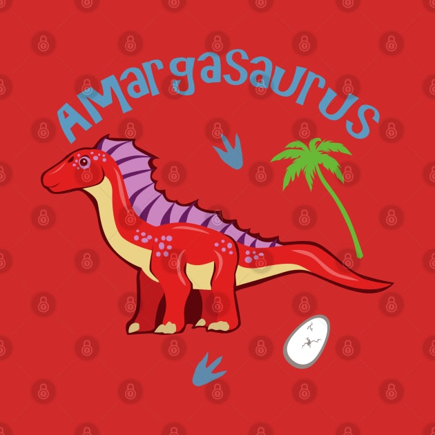 Cute Amargasaurus by SakuraDragon