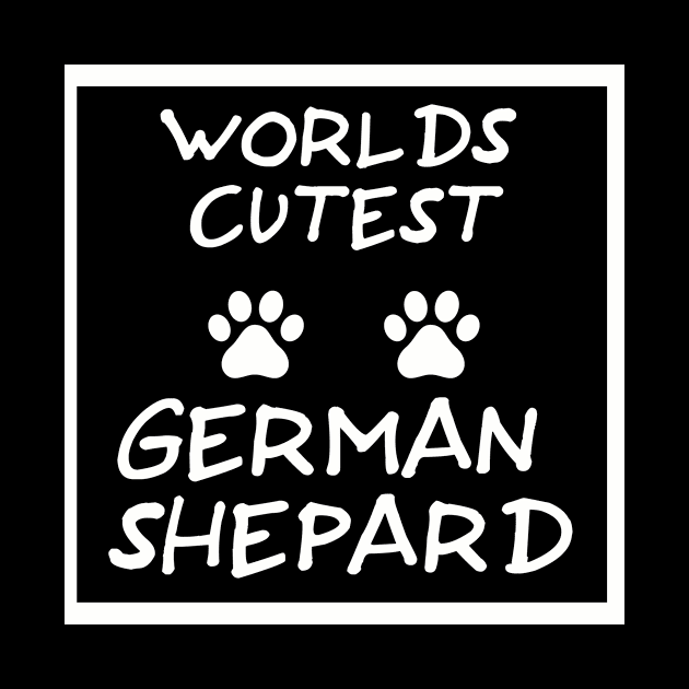 The perfect way to show your love for German Shepard dogs by GOTOCREATE