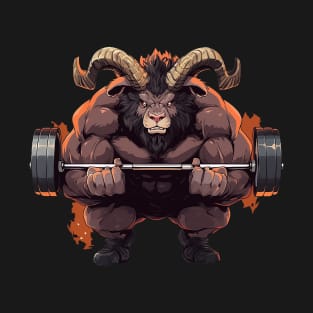 beast at gym T-Shirt