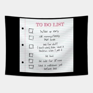 To Do List (kids) Tapestry