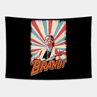 brandi vintage poster Tapestry