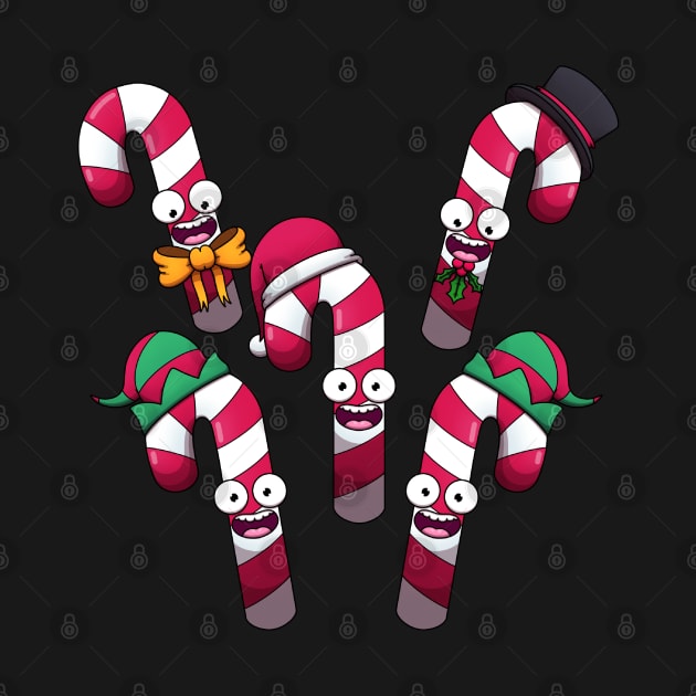 Cute Christmas Candy Cane’s by TheMaskedTooner