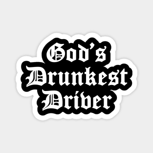 Funny Drunk Driver Magnet