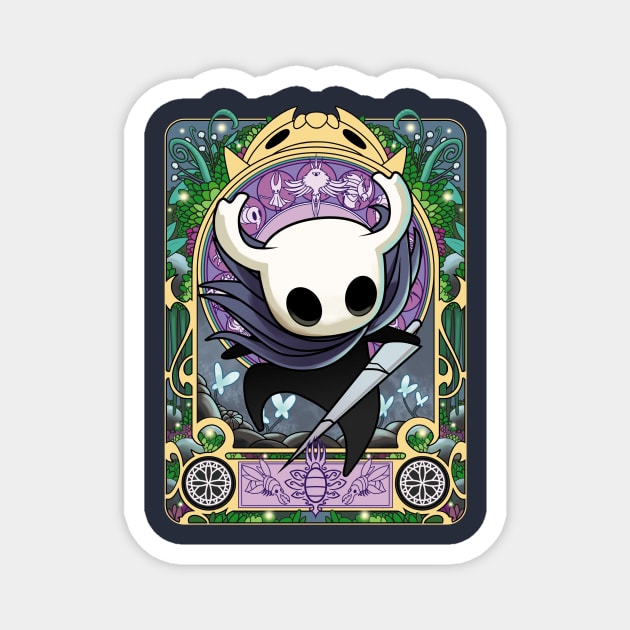 Nouveau Knight Magnet by AdamsPinto