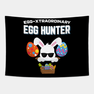 Egg-Xtraordinary Egg Hunter Funny Easter Tapestry