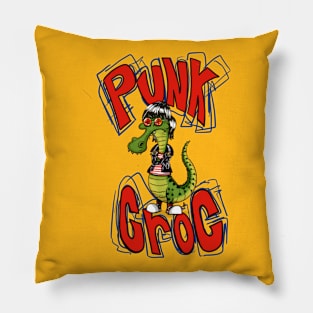 Punk Croc Pillow