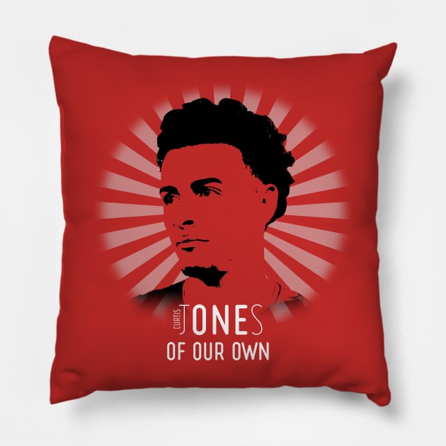 Curtis Jones - one of our own Pillow by peterdy