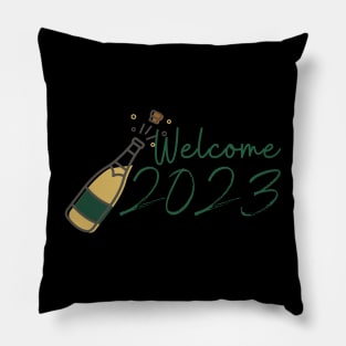 Welcome 2023! Pillow