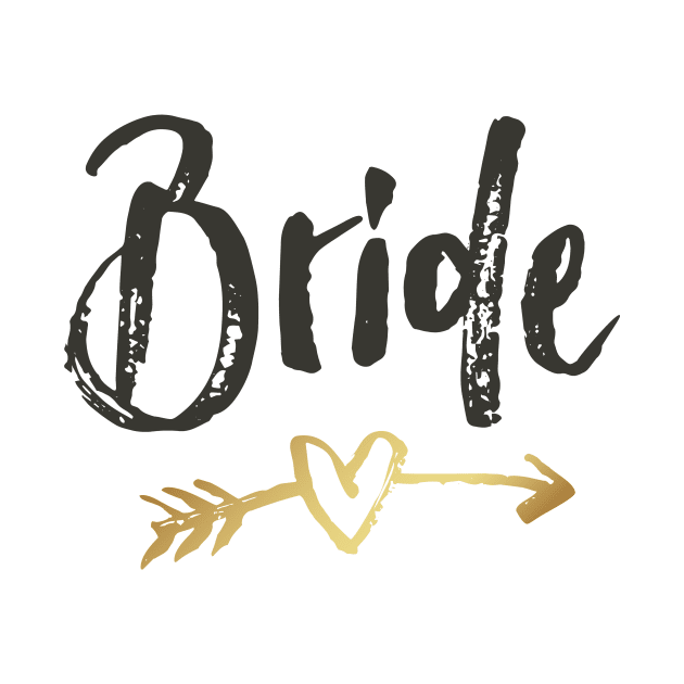 Bride Arrow by TeddyTees