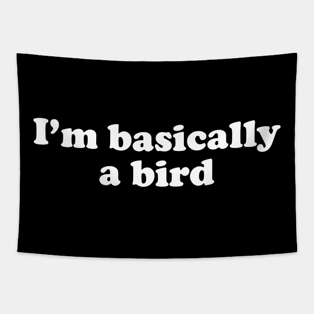 Funny Bird Gift Tapestry by JKFDesigns