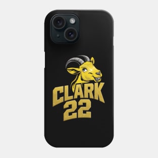 Caitlin CLark: Court Goat Phone Case