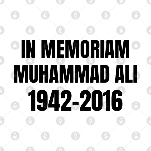 muhammad ali memoriam by ROADNESIA