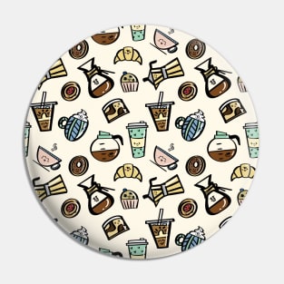 Coffee & Pastries Pin