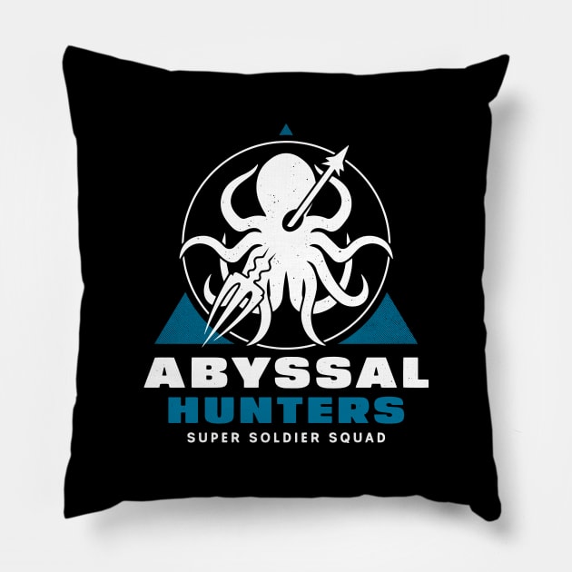 Abyssal Hunters Emblem Pillow by Lagelantee