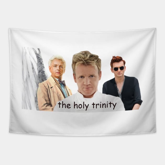 the holy trinity Tapestry by moondropbutter