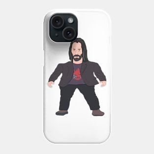 Mini Keanu Reeves Meme Phone Case