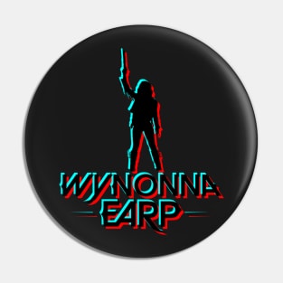 Wynonna Earp Retro Glitch - Black Pin