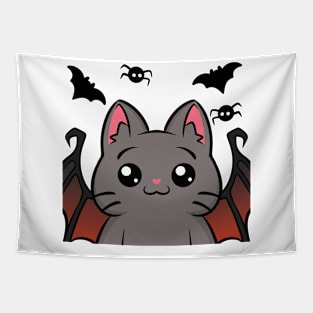 Halloween Costume Cats : Bat wing Tapestry