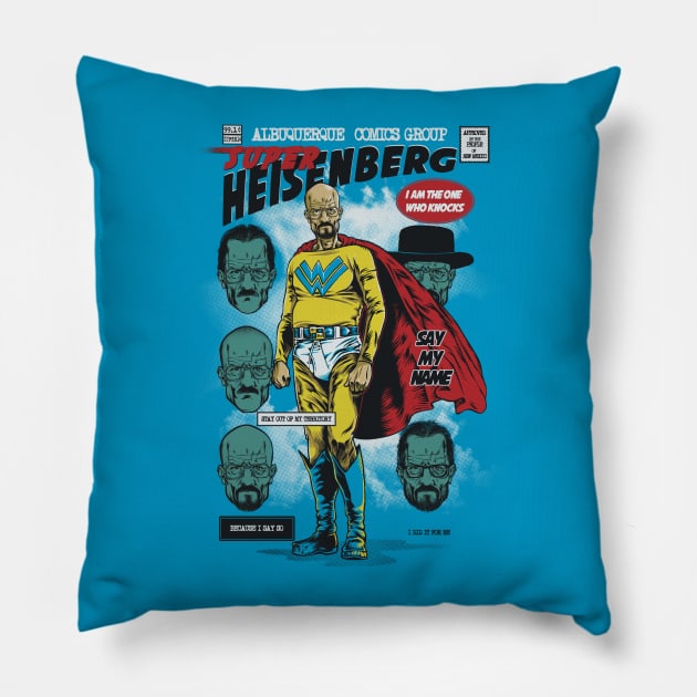 Super Heisenberg Pillow by RicoMambo