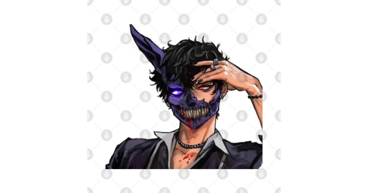Corpse Husband Fan Art No Mask corpse husband fanart - Corpse Husband - Sticker | TeePublic