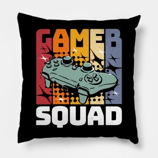 Gamer squad Pillow