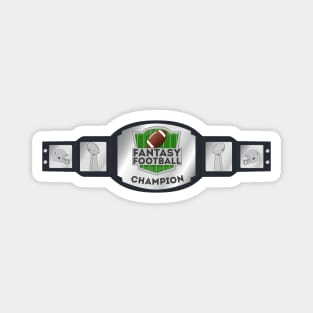 Fantasy Football Champion 2021 (Belt) Magnet