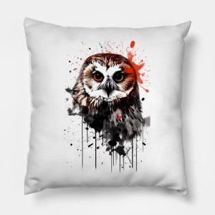 Northern Saw-Whet Owl Pillow