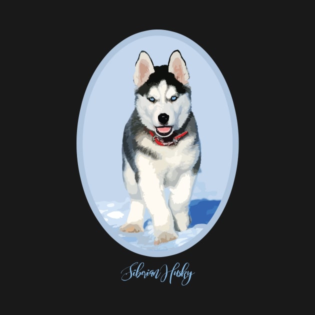 Beautiful Siberian Husky Puppy! Especially for Husky Dog Lovers! by rs-designs