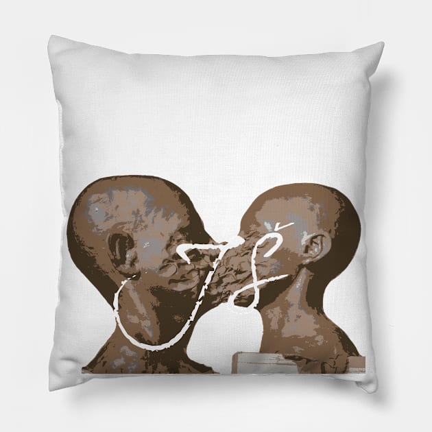 JS Tribute Design Pillow by chilangopride