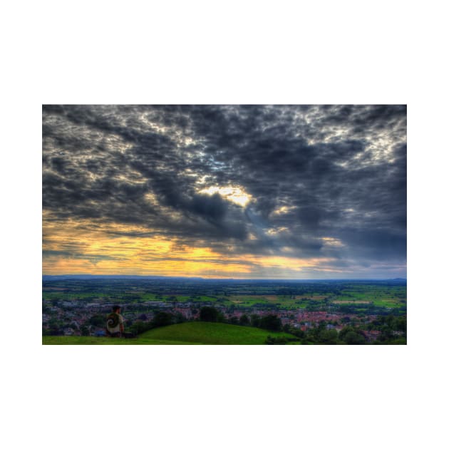 Sunset at Glastonbury Tor by Nigdaw