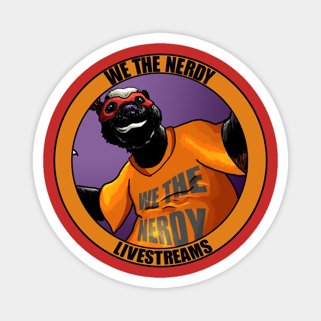 We The Nerdy LiveSteams Magnet by We The Nerdy 