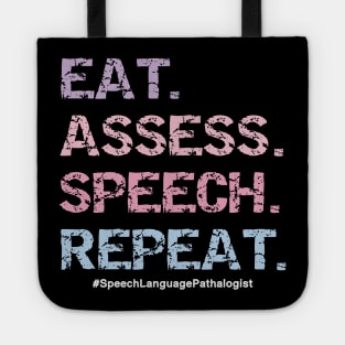 SLP Teacher Speech Therapy Speech Language Pathologist Tote