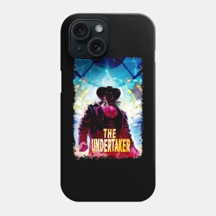 The Undertaker with lightning Phone Case