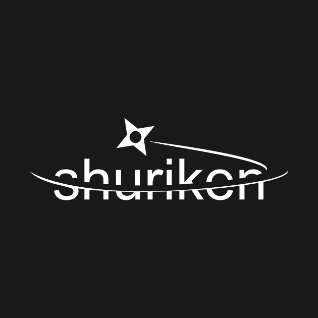 Shuriken Wordmark by vectorclothes