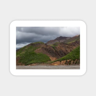 Hilly Terrain Alaska Magnet