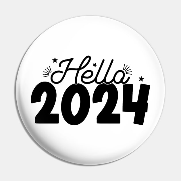 Hello 2024 Pin by MZeeDesigns