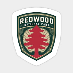 Redwood National Park California Magnet