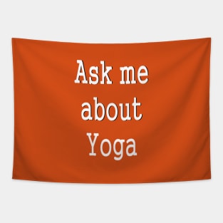 Yoga Lover Spiritual Awakening Tapestry