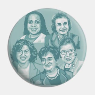 Ladies of the Supreme Court Pin