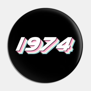 1974 Pin