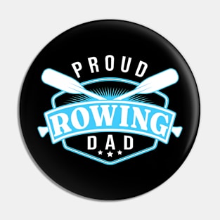 Rowing Dad Pin