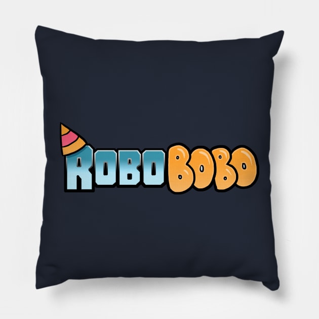 RoboBobo Pillow by samandfuzzy