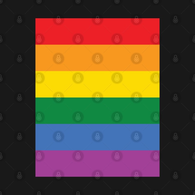 LBGT Flag Lesbian Gay Bisexual Transgender by ProjectX23 Orange