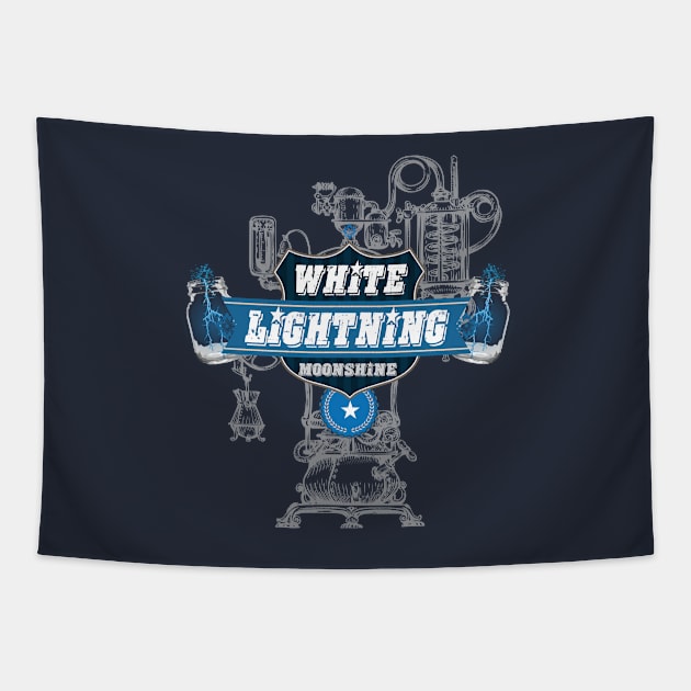 White Lightning Small Tapestry by DavidLoblaw