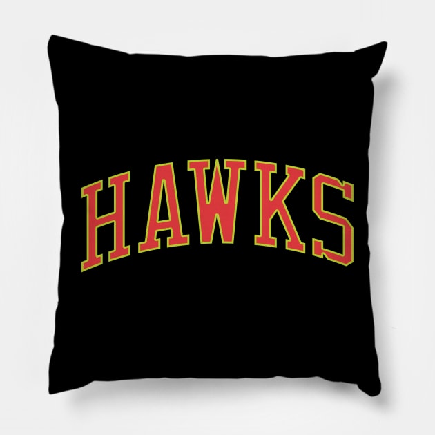 Hawks Pillow by teakatir