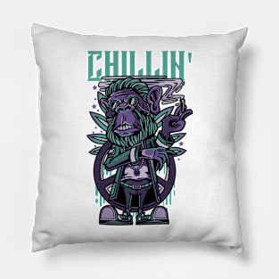 Chillin Gorilla Pillow